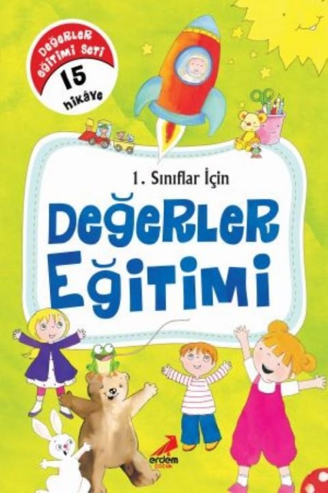 1. Sınıflar İçin Değerler Eğitimi Seti (15 Kitap)