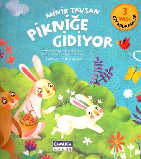 Minik Tavşan Pikniğe Gidiyor Zıt Kavramlar