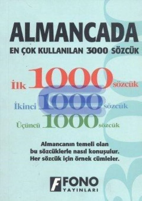 Almancada En Çok Kullanılan 3000 Sözcük