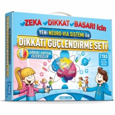 Yeni Neuro-Vıa Sistemi ile Dikkati Güçlendirme Seti (2 Yaş)