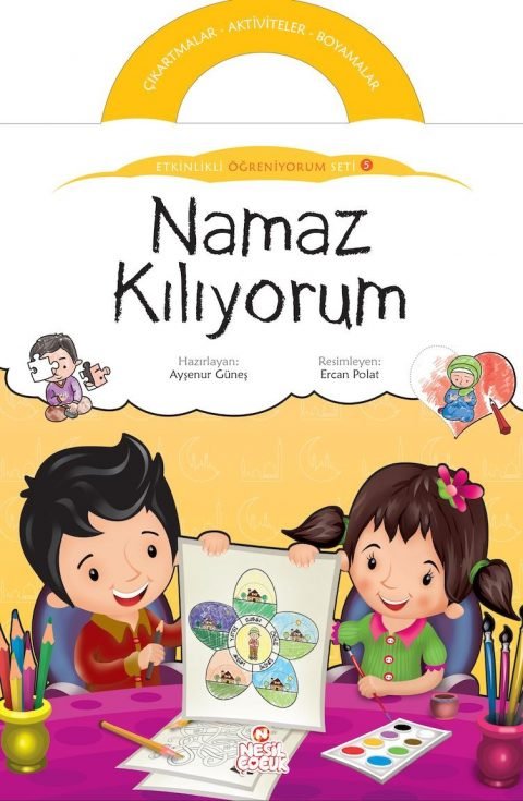 Namaz Kılmayı Öğreniyorum / Etkinlikli Öğreniyorum 5. Kitap