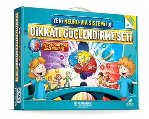 Yeni Neuro-Vıa Sistemi ile Dikkati Güçlendirme Seti (4 Yaş) (3 Kitap)