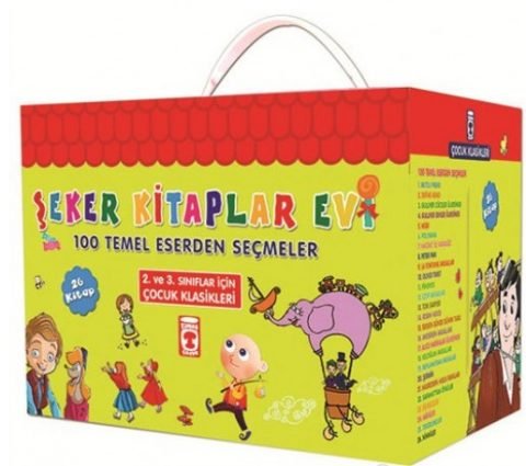 Şeker Kitaplar Evi - 100 Temel Eserden Seçmeler (26 Kitap)