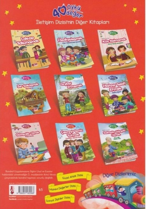 40 Öykü 40 Değer İletişim Dizisi (10 Kitap Takım)