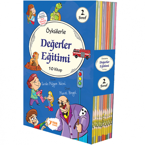 2. Sınıf Öykülerle Değerler Eğitimi (10 Kitap)