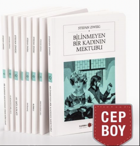 Stefan Zweig Cep Boy Seti (8 Kitap) (Tam Metin)