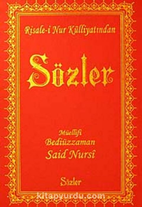Sözler (Orta Boy Vinleks Ciltli)