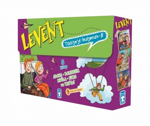 Levent Türkiye'yi Geziyorum 5 Set (5 Kitap)