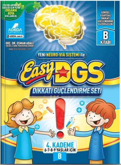 Easy Dikkati Güçlendirme Seti 6-9 Yaş A