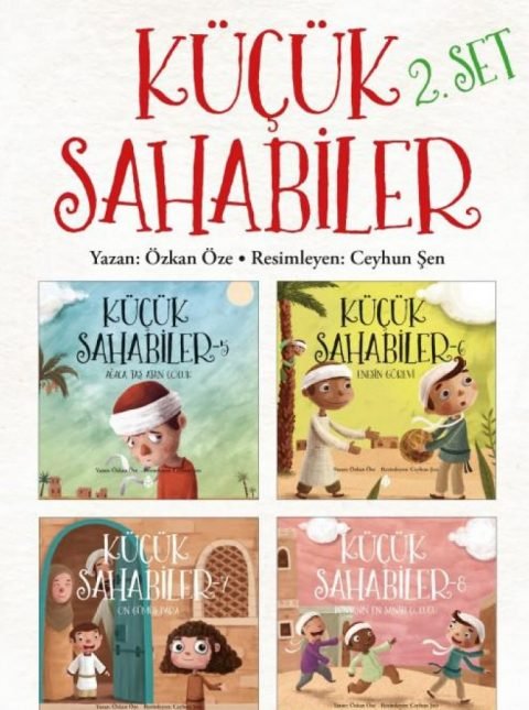 Küçük Sahabiler Seti 2 (4 kitap)