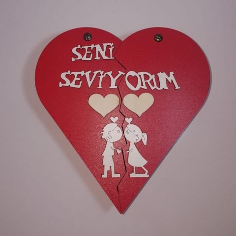 Das ideale Geschenk zum Valentinstag, Muttertag oder einfach nur so! Seni Seviyorum