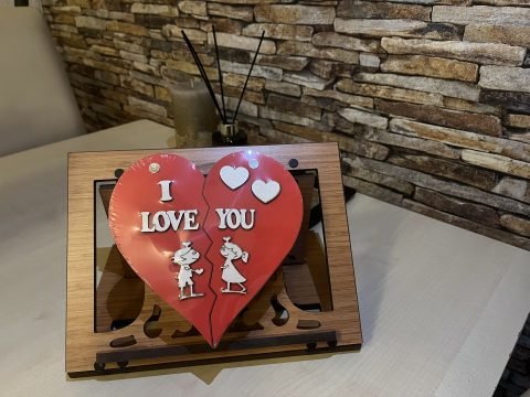 Das ideale Geschenk zum Valentinstag, Muttertag oder einfach nur so! I love you