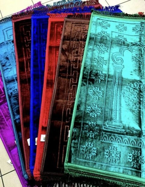 SECCADE GEBETSTEPPICH SAGGADA NAMAZLIK ANTIRUTSCH SAMT GEPOLSTERT SEJJADE ROYAL