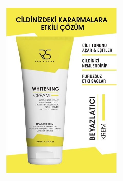 Rise & Shine Beyazlatıcı Krem ( Whitening) - 100 ML