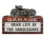 6Y5071 TEXTSCHILD 50*35 CM ROT METALL MOTOR