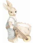 DECORATION RABBIT 32X24X49 CM - CLAYRE & EEF 6TE0257