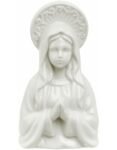MARY STATUE CLAYRE & EEF 6CE0757 - 7X7X13 CM WHITE